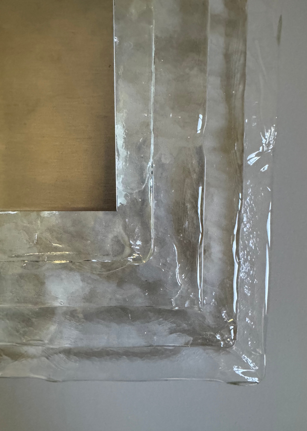 Carlo Nason Murano Glass Sconce for Mazzega, Italy, c.1970s