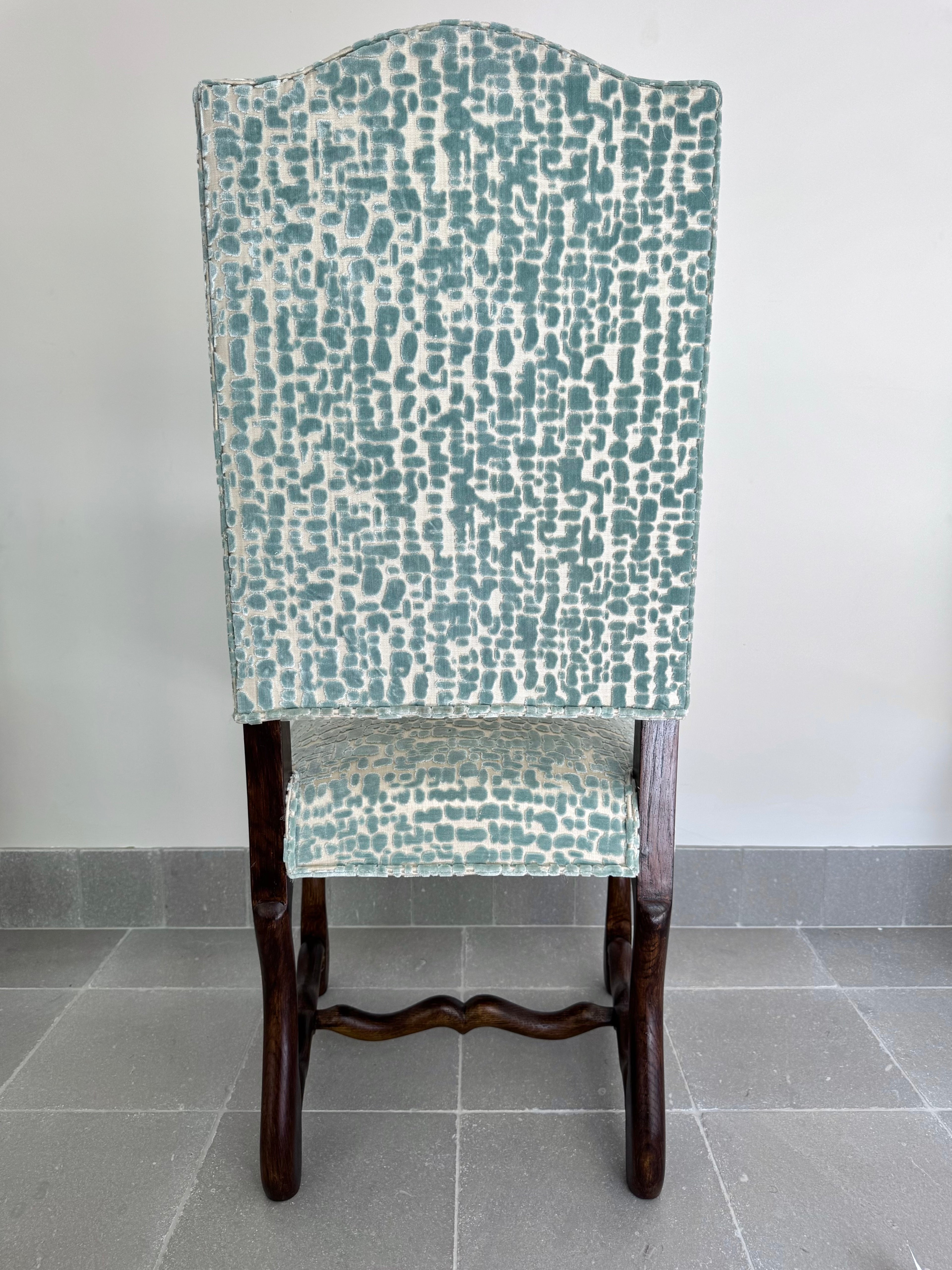 Set of four Os de Mouton Style Dining Chairs