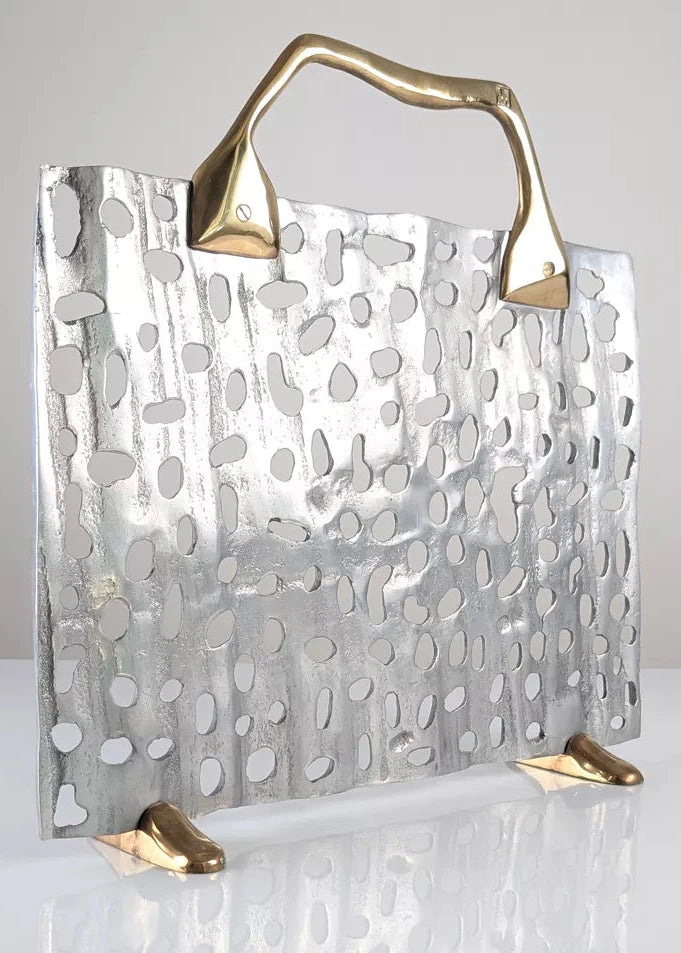 Brutalist Fire-screen by David Marshall, Spain, c.1980s