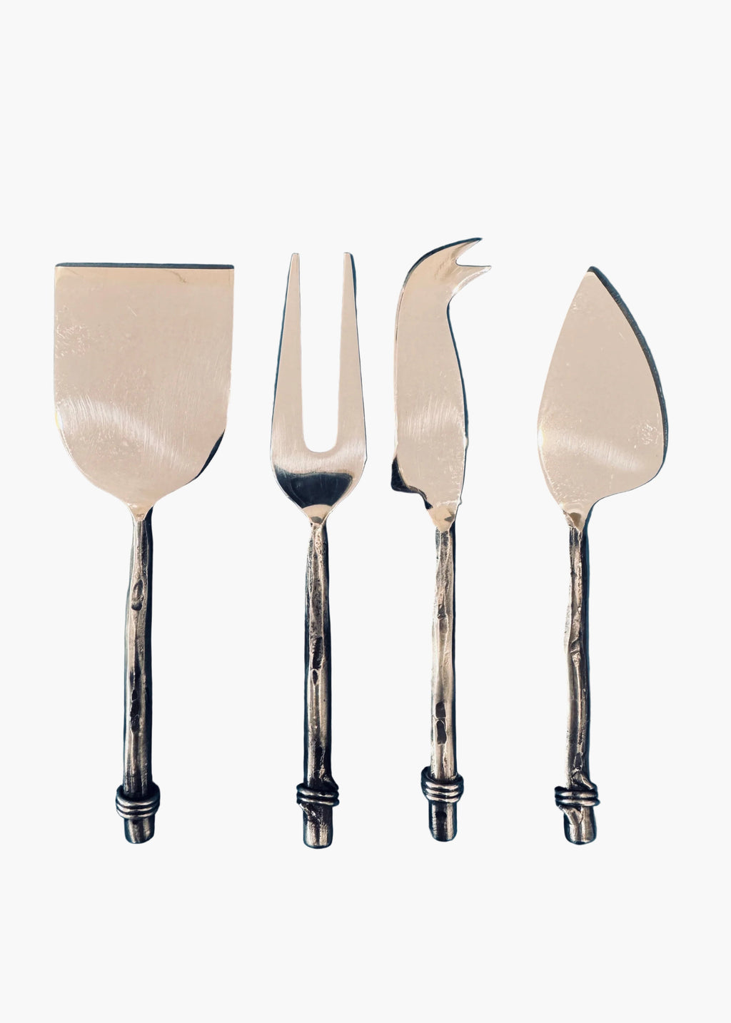 IL Mulino Sculptural Cheese Utensil Set, New York, c.1990s