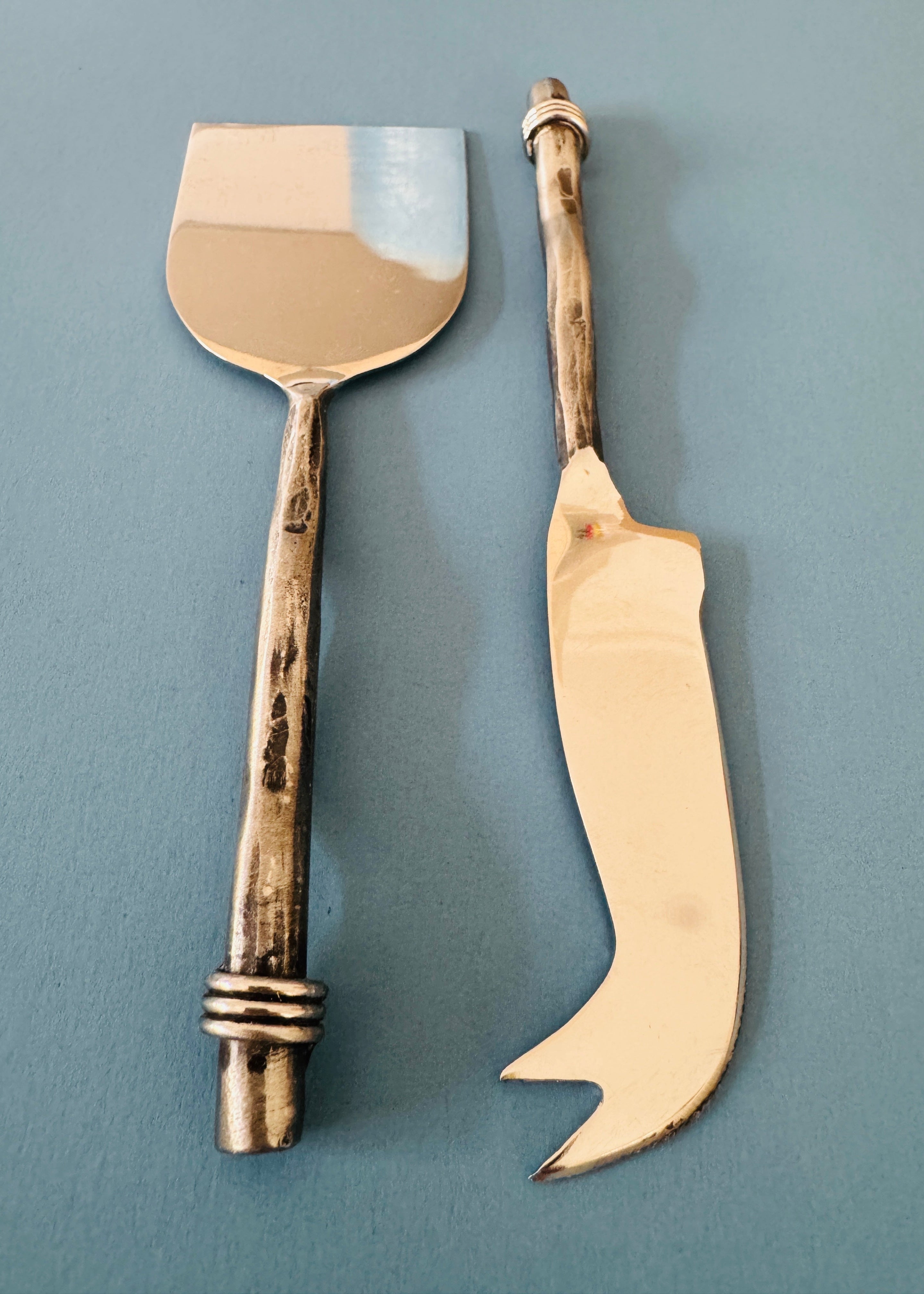 IL Mulino Sculptural Cheese Utensil Set, New York, c.1990s